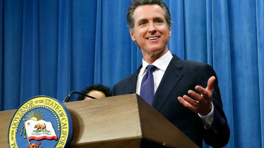 California governor unveils record $213 billion budget but says recession of $70 billion could hit coffers