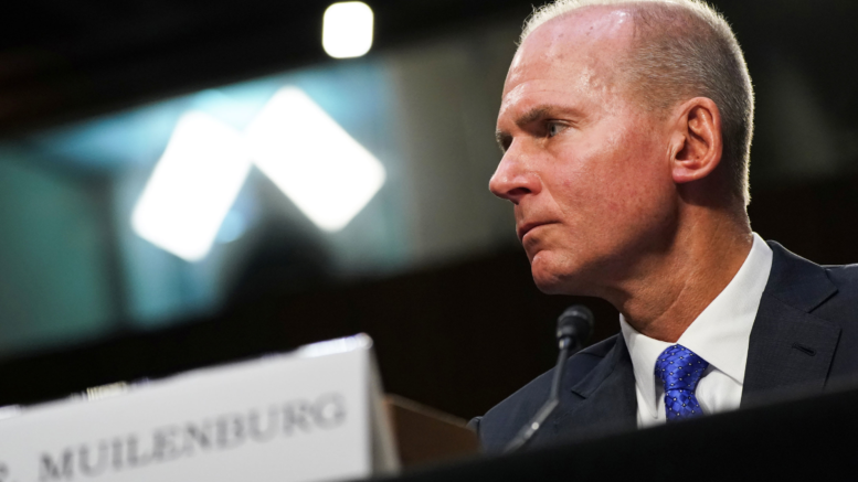 Boeing fires CEO Dennis Muilenburg, as the company struggles with 737 Max crisis